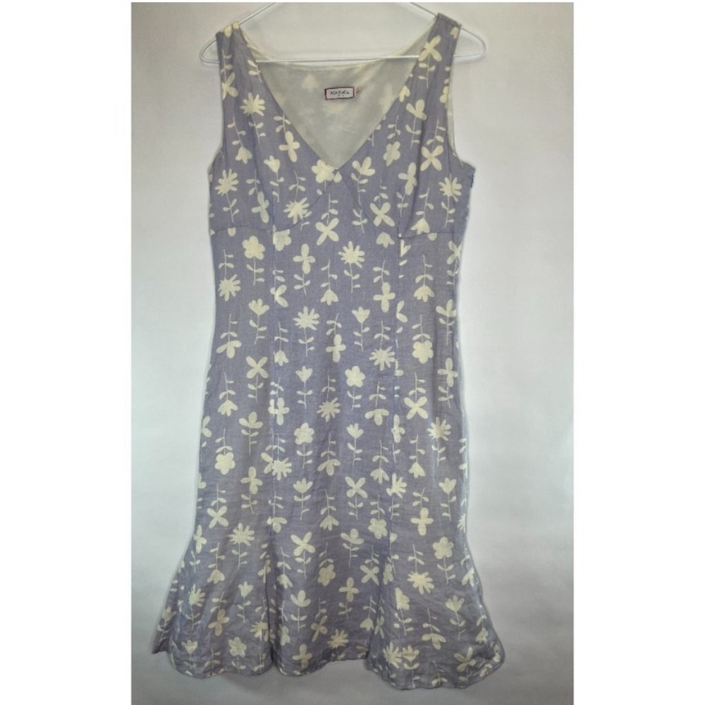 MAX & Co Italian Linen Dress Size 8